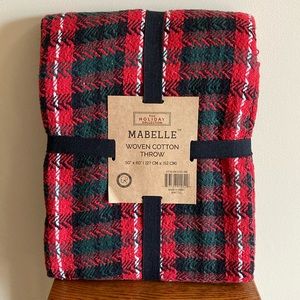Mabelle Woven Cotton Throw